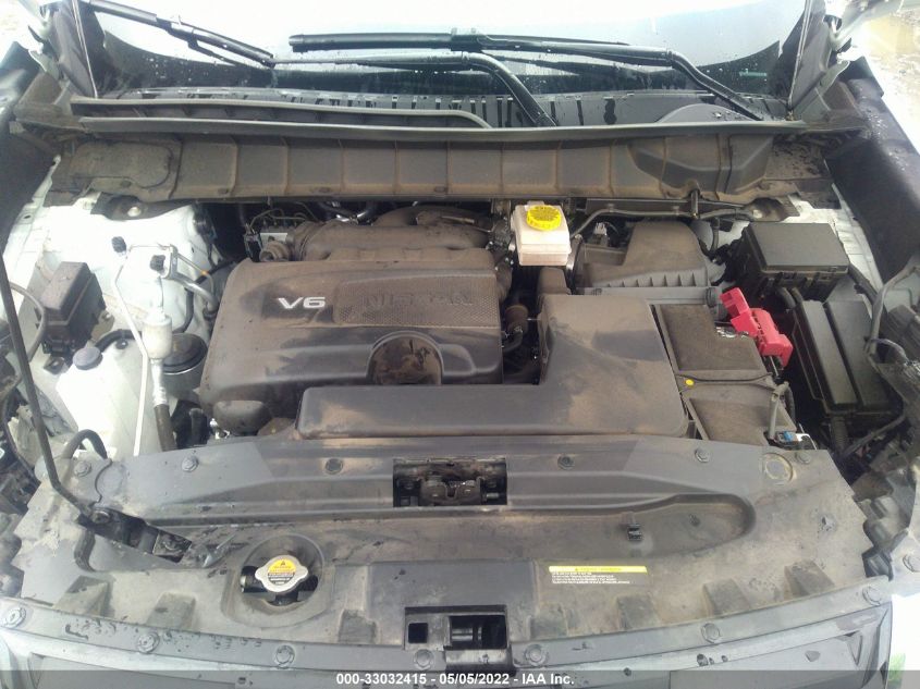 2022 NISSAN PATHFINDER SL 5N1DR3CB2NC205004