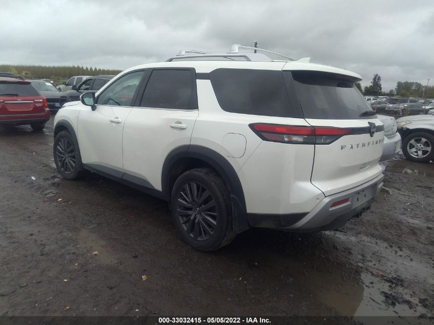 2022 NISSAN PATHFINDER SL 5N1DR3CB2NC205004