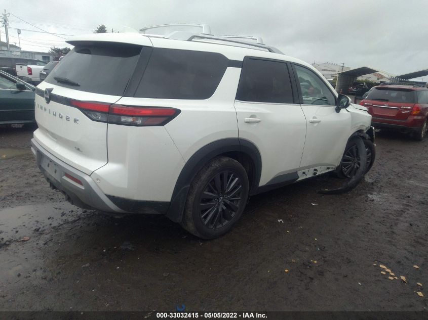 2022 NISSAN PATHFINDER SL 5N1DR3CB2NC205004