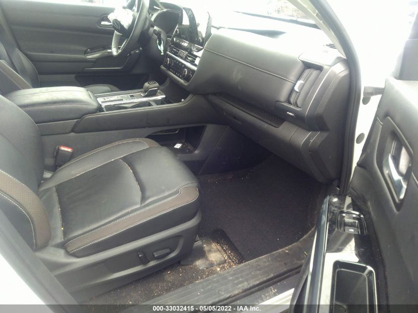 2022 NISSAN PATHFINDER SL 5N1DR3CB2NC205004