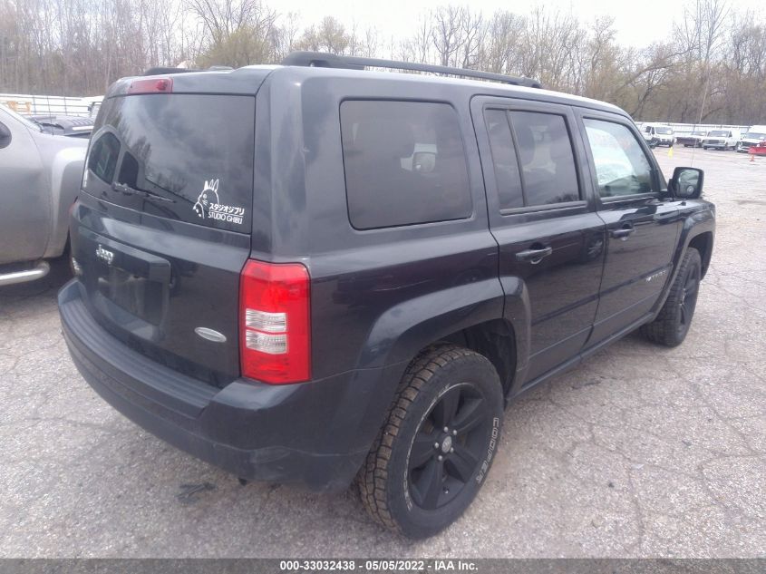 2015 JEEP PATRIOT LATITUDE 1C4NJRFB0FD347474