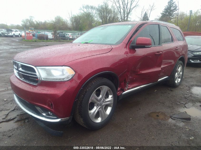 2014 DODGE DURANGO LIMITED 1C4RDJDG3EC586398