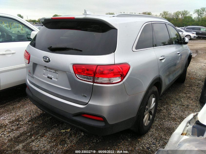 2016 KIA SORENTO LX 5XYPG4A54GG039321