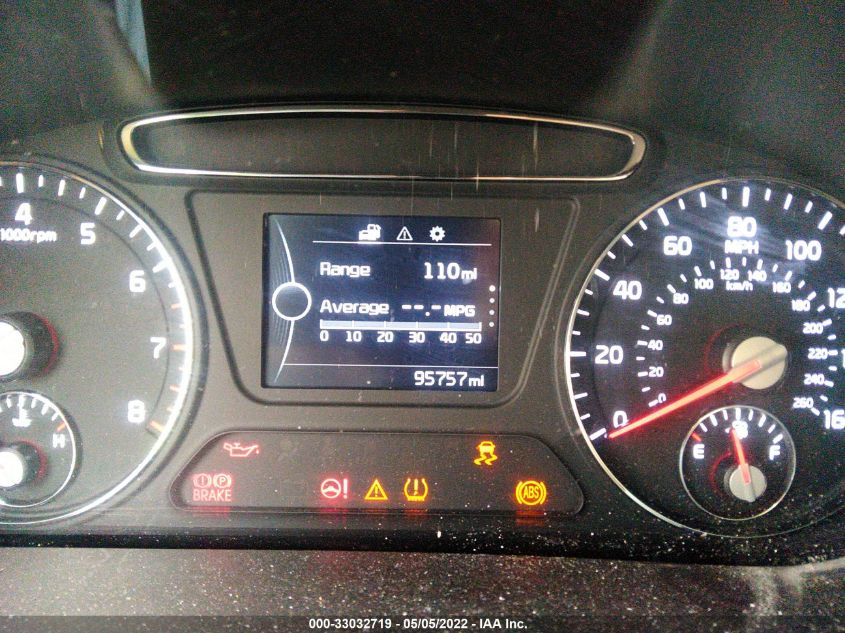 2016 KIA SORENTO LX 5XYPG4A54GG039321