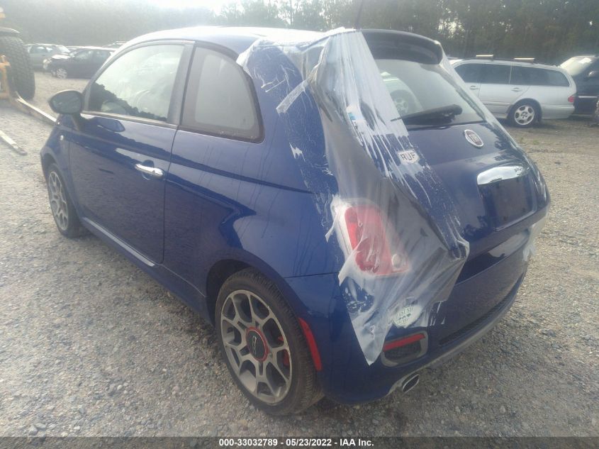 2013 FIAT 500 SPORT 3C3CFFBRXDT661137