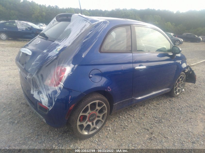 2013 FIAT 500 SPORT 3C3CFFBRXDT661137
