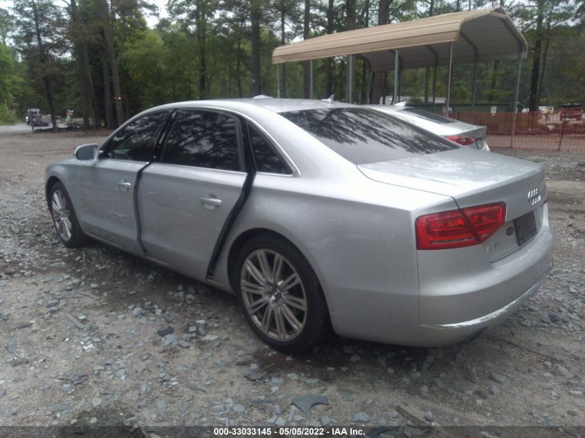 2014 AUDI A8 L 3.0T WAURGAFD1EN006111