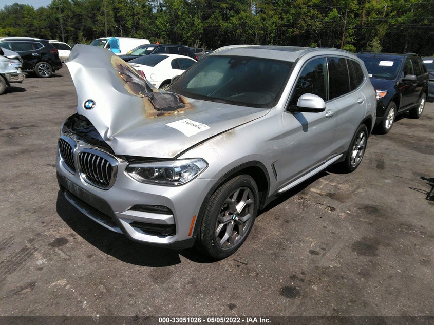 2021 BMW X3 XDRIVE3 VIN: 5UXTY5C08M9F59586