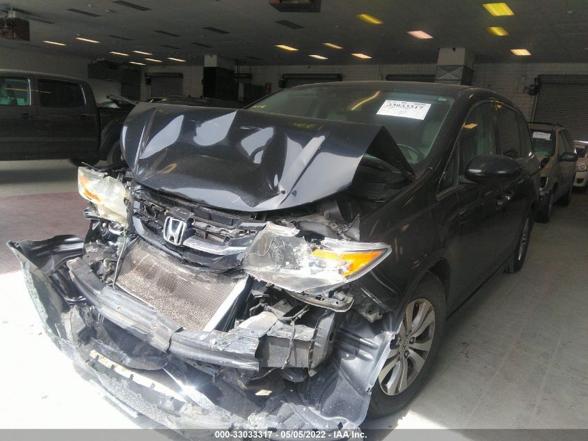 2014 HONDA ODYSSEY EX-L 5FNRL5H66EB076612