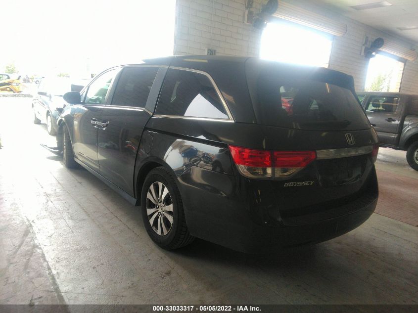 2014 HONDA ODYSSEY EX-L 5FNRL5H66EB076612
