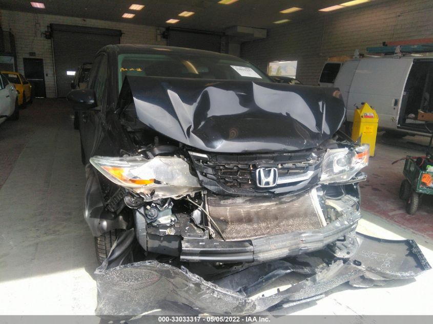 2014 HONDA ODYSSEY EX-L 5FNRL5H66EB076612