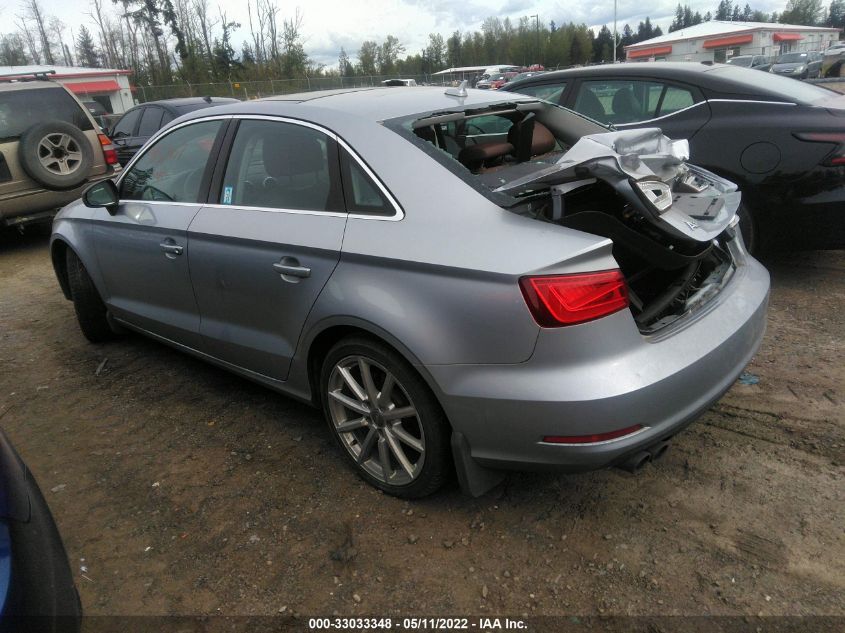 2015 AUDI A3 2.0 TDI PREMIUM PLUS WAUCJGFFXF1063380