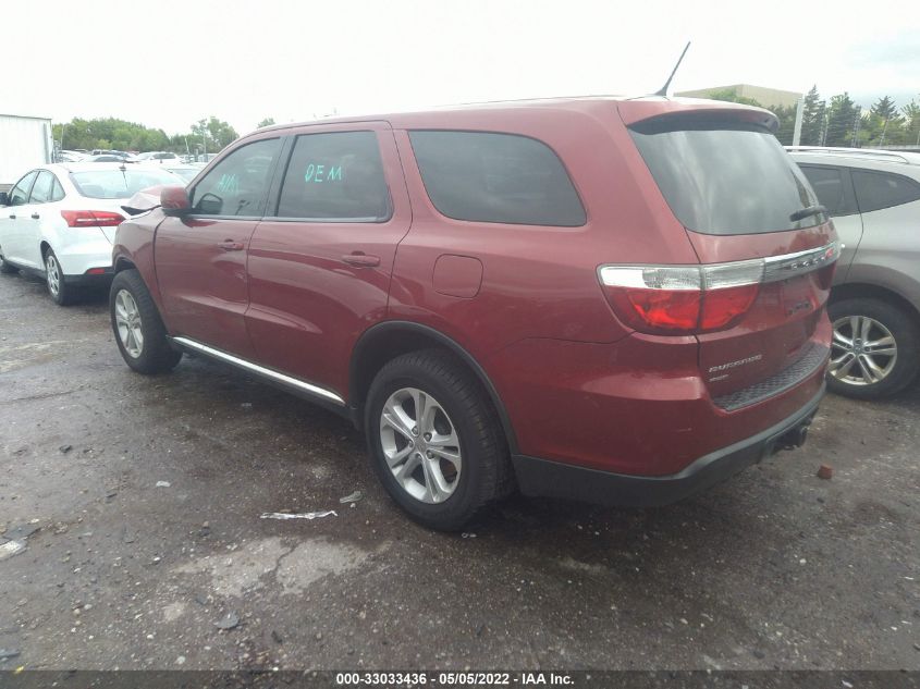 2013 DODGE DURANGO SXT 1C4RDJAG6DC698955