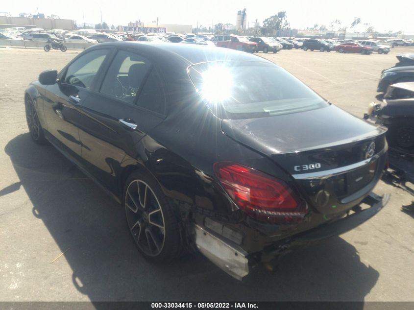 2020 MERCEDES-BENZ C-CLASS C 300 W1KWF8DB5LR592679
