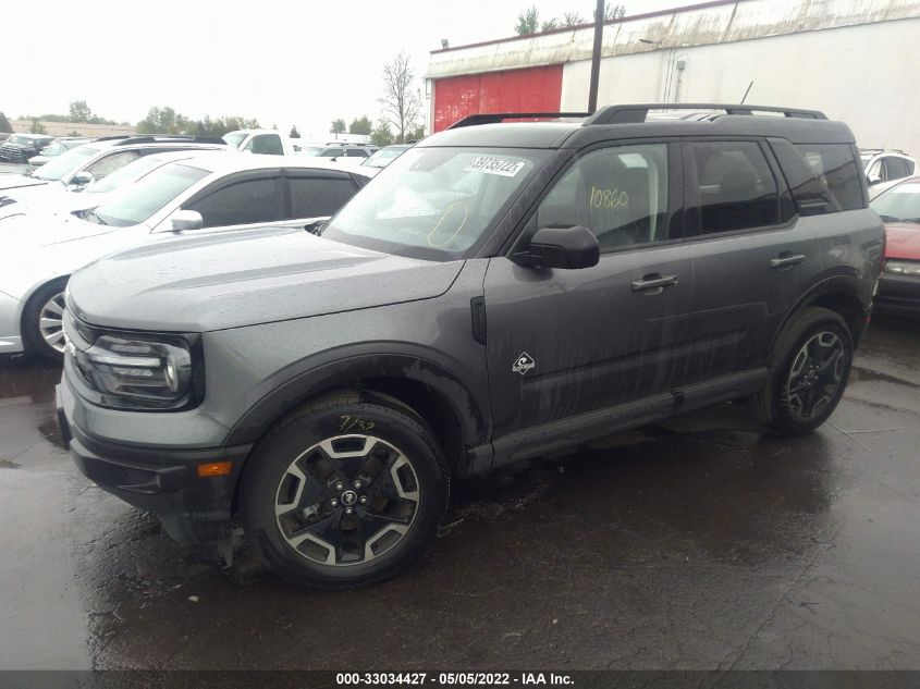 2021 FORD BRONCO SPORT OUTER BANKS 3FMCR9C63MRA71881
