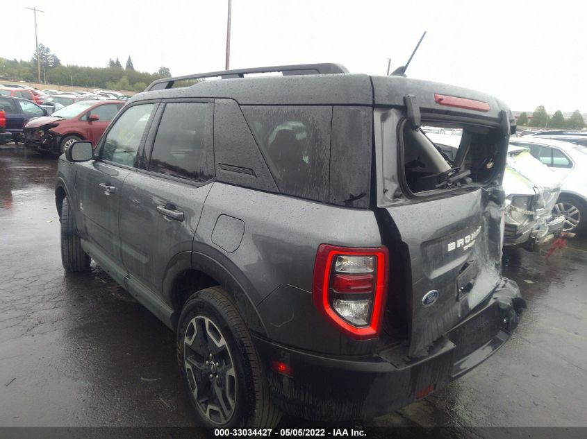 2021 FORD BRONCO SPORT OUTER BANKS 3FMCR9C63MRA71881