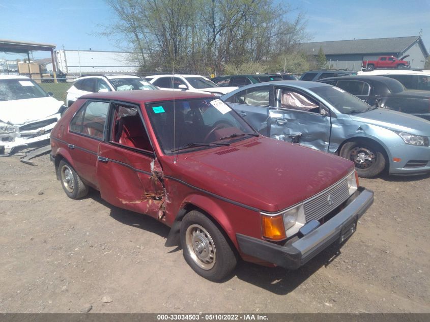 1B3BZ18DXJY183634 Dodge Omni Photo 1
