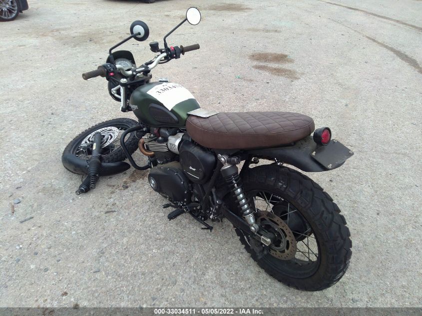 2018 TRIUMPH MOTORCYCLE STREET SCRAMBLER SMTD44GN0JT853143