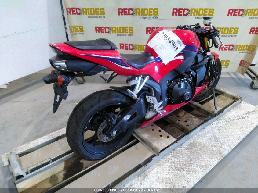 2022 HONDA CBR600 RA JH2PC40J3NK800140