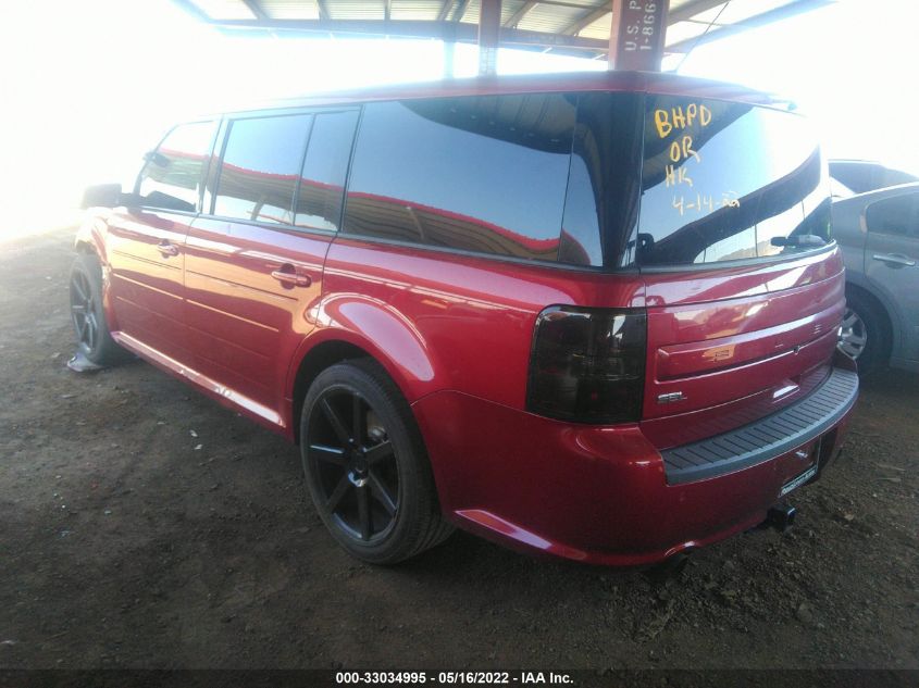 2013 FORD FLEX SEL 2FMGK5C82DBD08262
