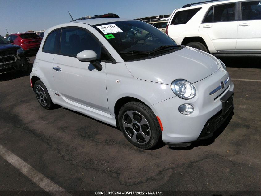 2017 FIAT 500E ELECTRIC 3C3CFFGE7HT625160