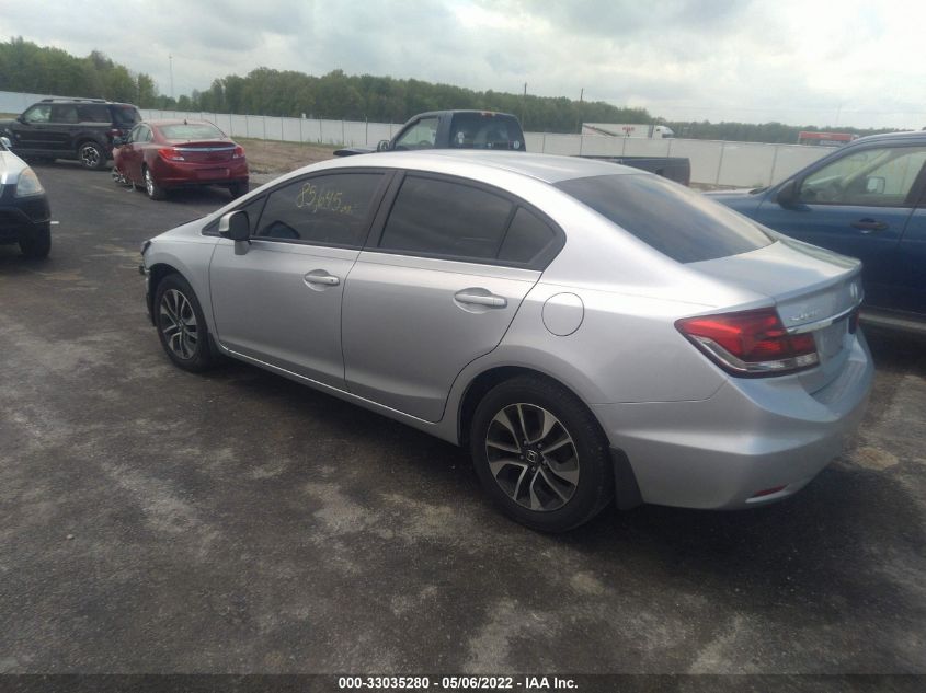2013 HONDA CIVIC SDN EX-L 19XFB2F95DE039217