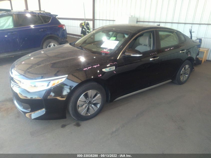 2017 KIA OPTIMA HYBRID BASE KNAGT4LE8H5012543