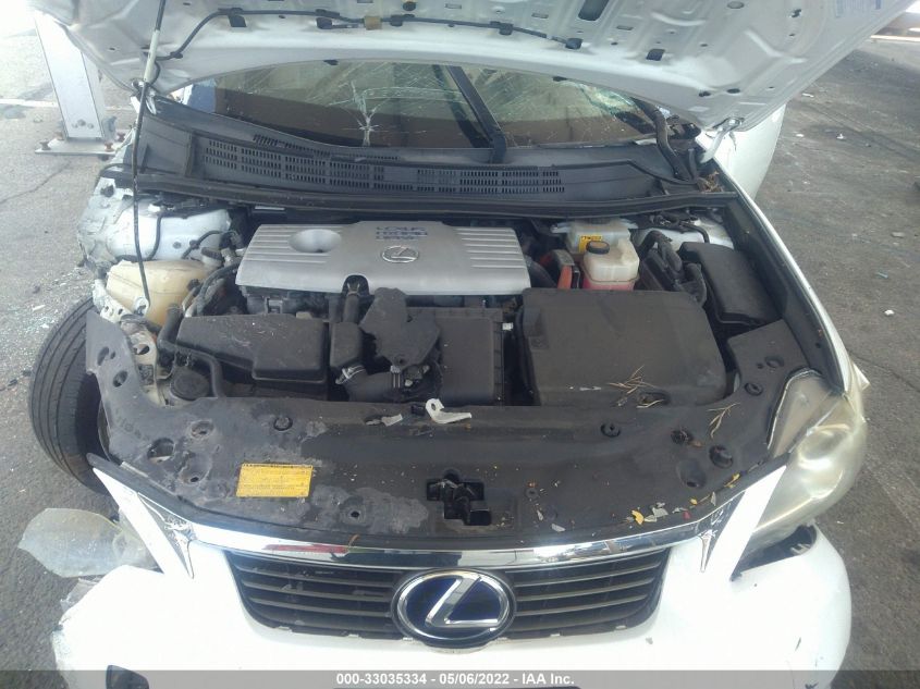 2013 LEXUS CT 200H HYBRID JTHKD5BH9D2126072