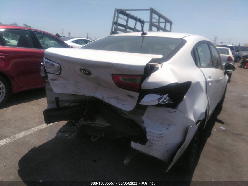 2014 KIA RIO LX KNADM4A33E6386663