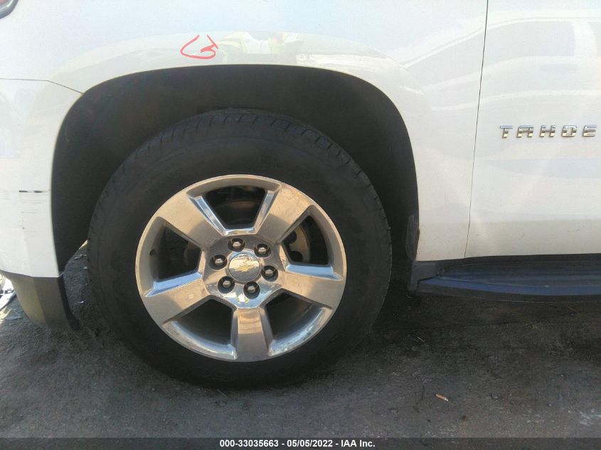 2016 CHEVROLET TAHOE LT 1GNSCBKC7GR322831