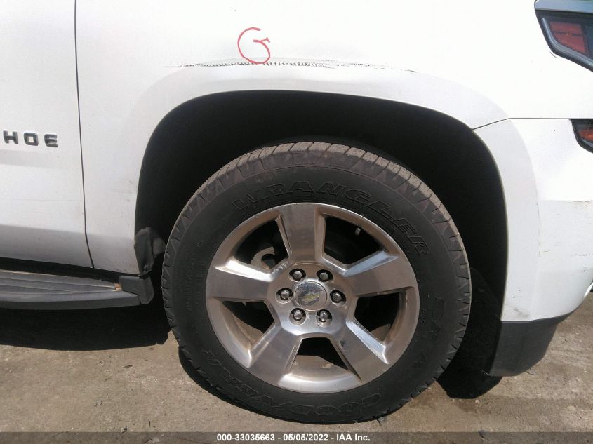 2016 CHEVROLET TAHOE LT 1GNSCBKC7GR322831