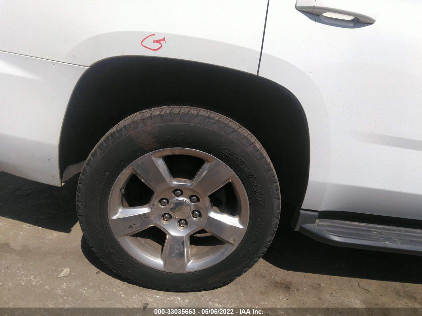 2016 CHEVROLET TAHOE LT 1GNSCBKC7GR322831