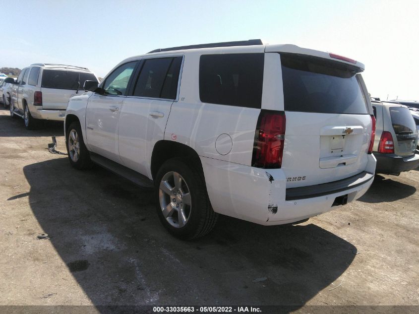 2016 CHEVROLET TAHOE LT 1GNSCBKC7GR322831