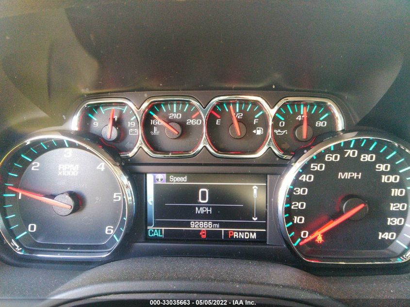 2016 CHEVROLET TAHOE LT 1GNSCBKC7GR322831