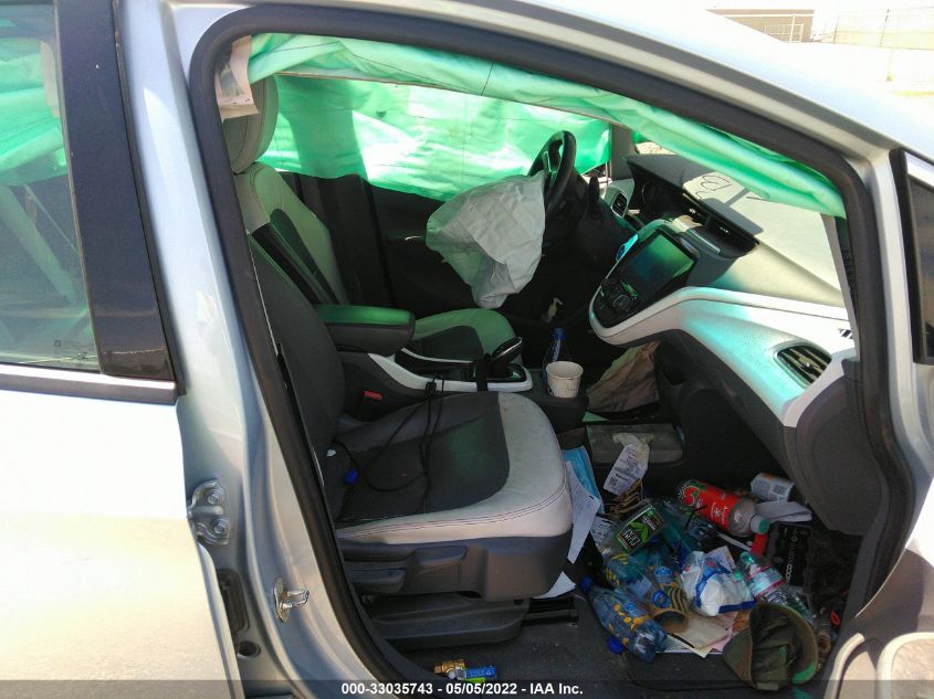 2017 CHEVROLET BOLT EV PREMIER 1G1FX6S01H4159306