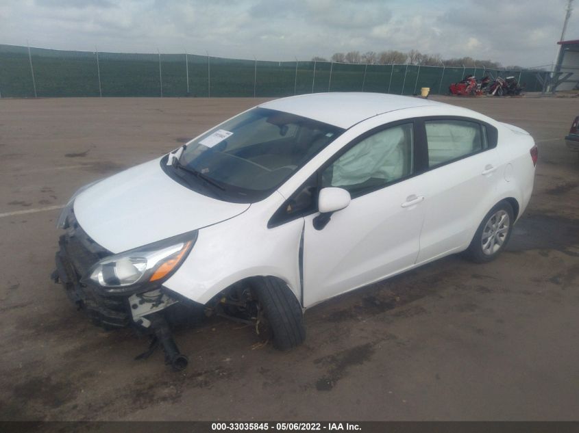 2013 KIA RIO LX KNADM4A35D6284845
