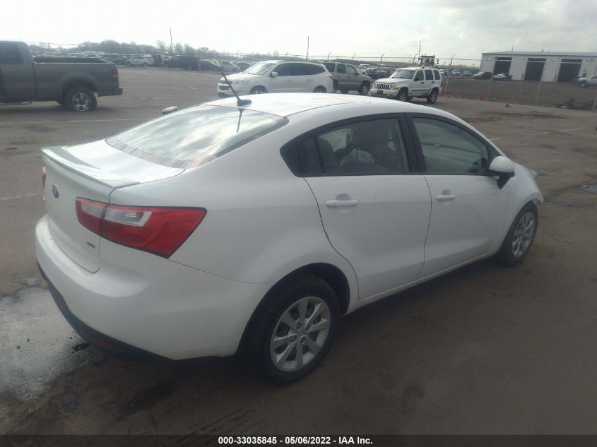 2013 KIA RIO LX KNADM4A35D6284845