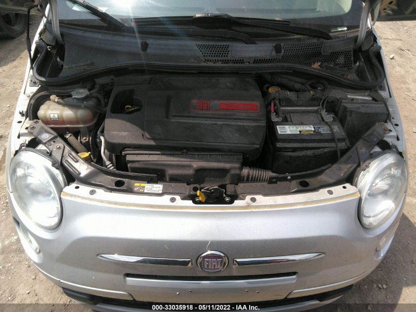 2013 FIAT 500 POP 3C3CFFAR2DT570526