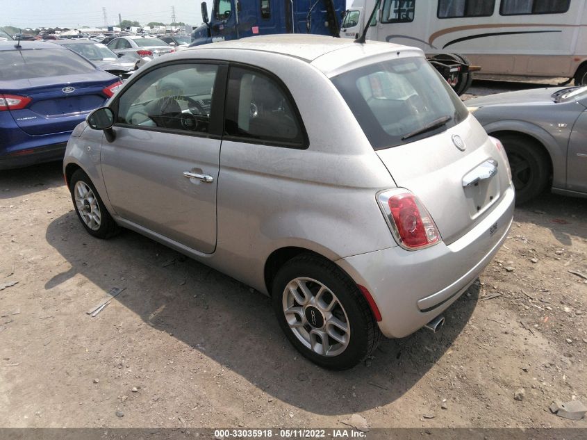 2013 FIAT 500 POP 3C3CFFAR2DT570526