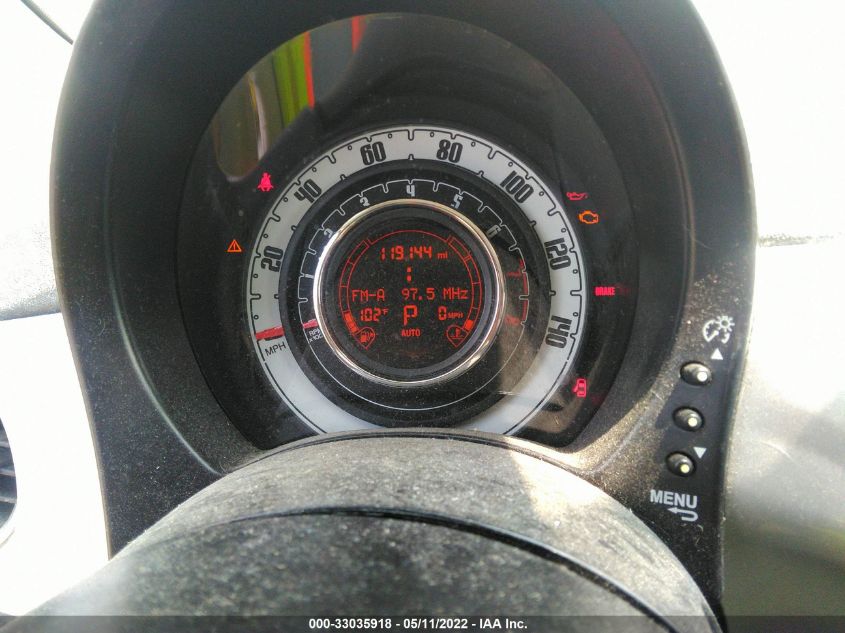 2013 FIAT 500 POP 3C3CFFAR2DT570526