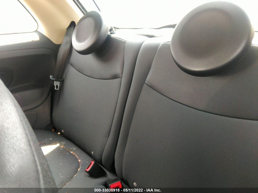 2013 FIAT 500 POP 3C3CFFAR2DT570526
