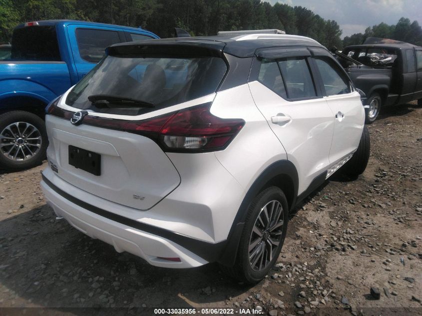 2021 NISSAN KICKS SV 3N1CP5CV1ML489680