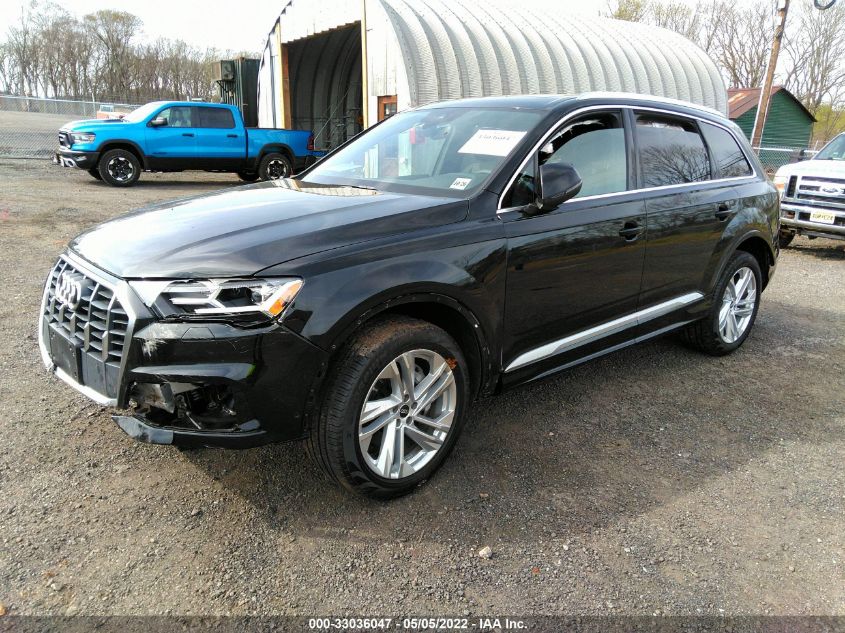 2022 AUDI Q7 PREMIUM WA1AJBF72ND000321