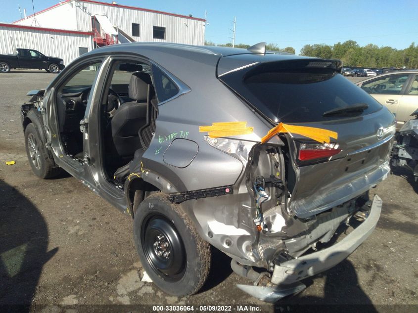 2017 LEXUS NX NX TURBO JTJBARBZ3H2096435