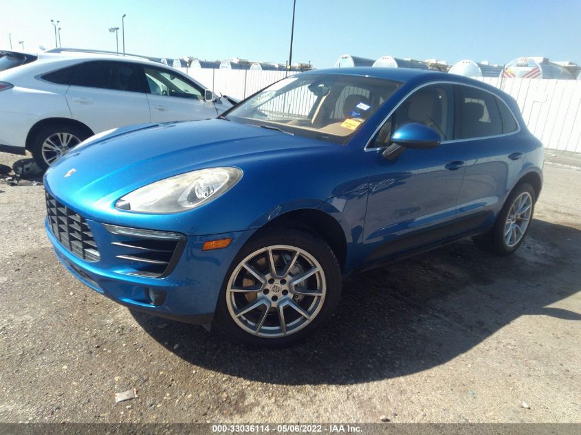 2015 PORSCHE MACAN S WP1AB2A51FLB66117