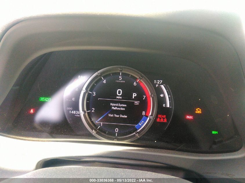 2021 LEXUS UX UX 250H F SPORT JTHR9JBH7M2048822