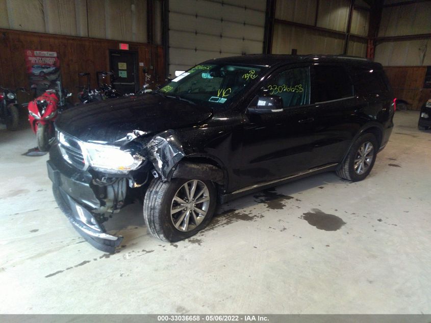 2014 DODGE DURANGO LIMITED 1C4RDJDG9EC438420