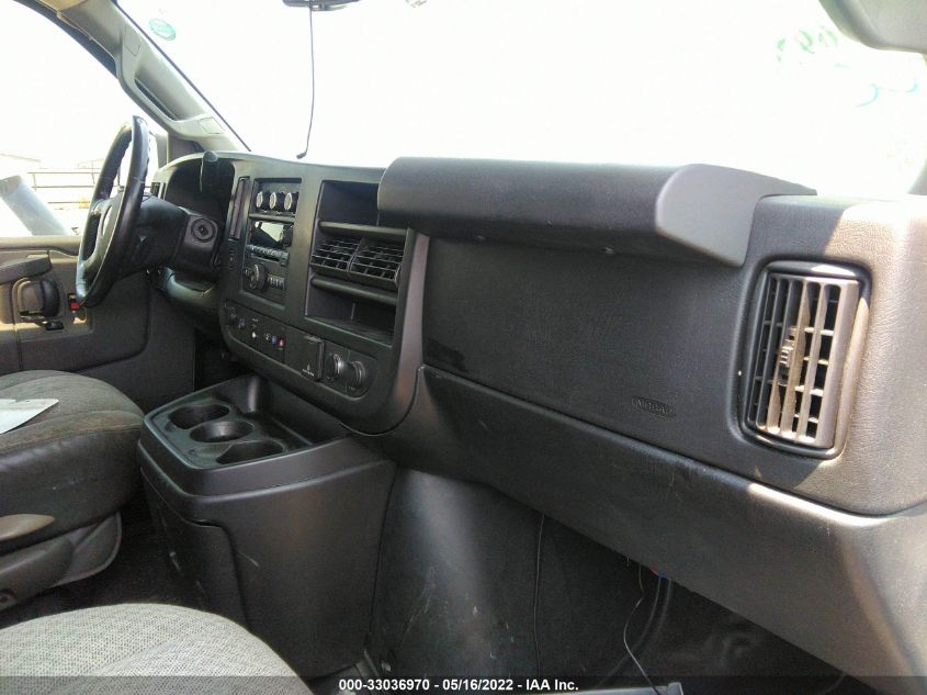 2017 CHEVROLET EXPRESS CARGO VAN 1GCWGAFF1H1344806