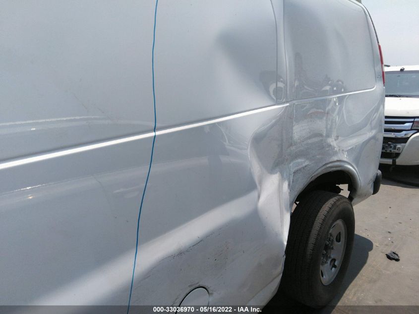 2017 CHEVROLET EXPRESS CARGO VAN 1GCWGAFF1H1344806