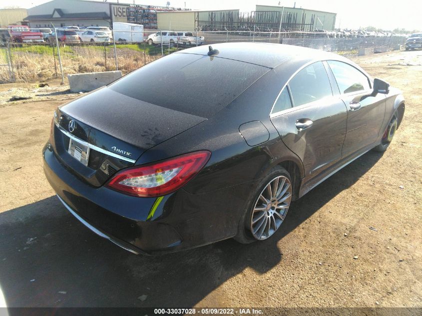 2015 MERCEDES-BENZ CLS-CLASS CLS 550 WDDLJ9BBXFA154303